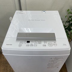 R322 ☀️ 2023年製の美品♪ TOSHIBA 洗濯機（洗濯4.5㎏) AW-45GA2 ⭐ 動作確認済 ⭐ クリーニング済の画像
