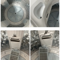 R322 ☀️ 2023年製の美品♪ TOSHIBA 洗濯機（洗濯4.5㎏) AW-45GA2 ⭐ 動作確認済 ⭐ クリーニング済の画像