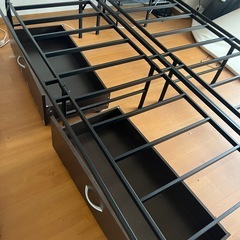 受け渡し決定　
本日限定　ダブルベッドフレームの画像