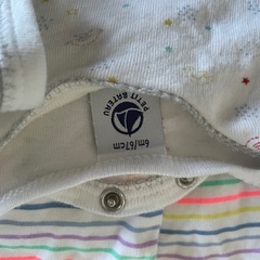 新生児　nextベビー、プチバトー　肌着セットの画像