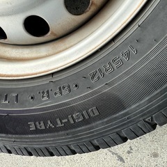 ダンロップ エナセーブVAN01 4本セット　ハイゼットトラック　ハイゼットバン の画像