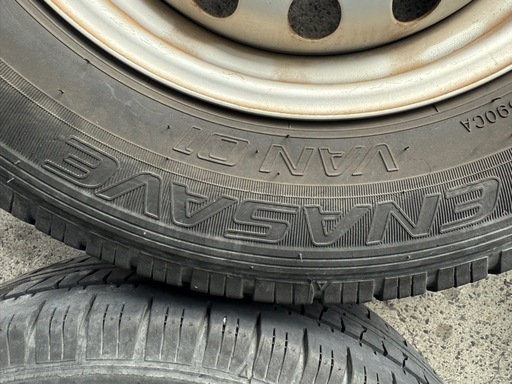 ダンロップ エナセーブVAN01 4本セット　145R12 6prハイ
ゼットトラック　ハイゼットバン 