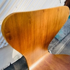 セブンチェア リプロダクト 7チェア アルネ・ヤコブセン デザイナーズチェア 北欧 モダン シェルチェア 成形合板 ビーチ × クローム脚 木製椅子 ミッドセンチュリー / Series 7 Seven Chair Reproduction Arne Jacobsen Shell Chair Wood Chrome Legs Scandinavian Modernの画像