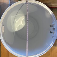 【宇都宮市】おむつ用ゴミ箱 スタイリッシュペール ホワイト／30L／部品欠品ありの画像