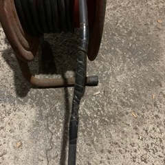 野外作業灯＋コードリールの画像