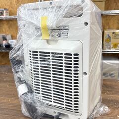 札幌 東区 未使用品 ヤマゼン セラミックファンヒーター DSF-VE121 キッチン トイレ 脱衣所 感 温度センサー 速暖 送風モード 切タイマー 転倒OFFスイッチ グレージュホワイトの画像