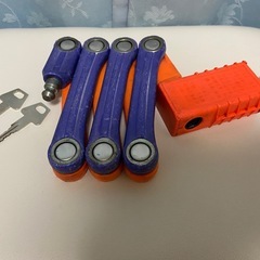 レッドバロン　BL-10 バイク用盗難対策バーロック　鍵3本付きの画像