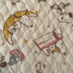 ベビー敷きパッド 120×70 スヌーピー　西川の画像