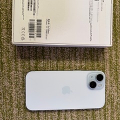 iPhone 15 128G ブルーの画像