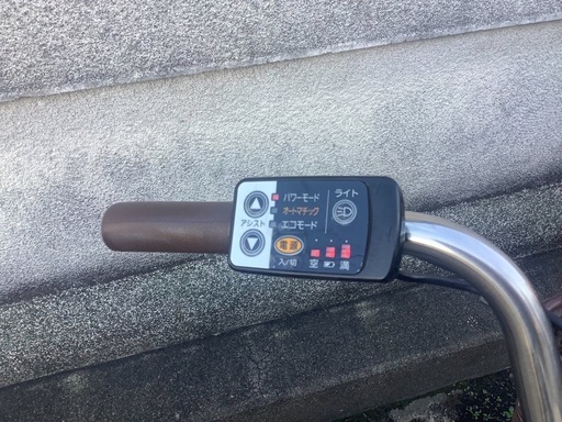 743  パナソニック新機種電動アシスト自転車viviTX26インチブラウンボディー