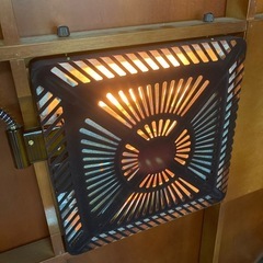 展示品　木製 国内生産品 家具調コタツ ダークブラウン　幅約120cm 奥行約90cm　　の画像