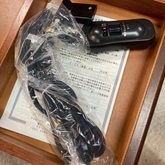 展示品　木製 国内生産品 家具調コタツ ダークブラウン　幅約120cm 奥行約90cm　　の画像