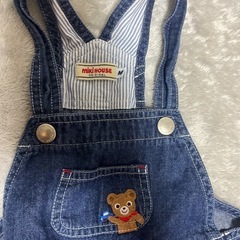 ミキハウス 5歳サイズ オーバーオールの画像