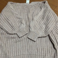 新品エムズカーディガンMの画像