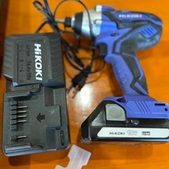 決まりました。インパクトドライバー18V バッテリー2個の画像