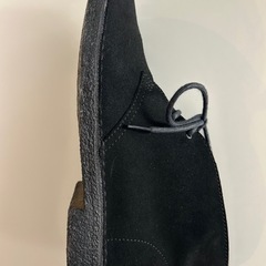 クラークスオリジナルズClarks ORIGINALs0711 500679デザートブーツチャッカブーツスエードシューズスエードブーツ カジュアルブーツ くつ クツ 靴カジュアル プライベート 旅行 お散歩 お出掛けblackブラック黒色系表示サイズUS7.5の画像