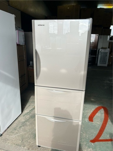 日立冷凍冷蔵庫　2019年製　3ドア　真空チルド室