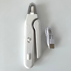 新品 血管が見える！LEDライト付き ペット爪切り 犬 猫 Type-C充電 の画像