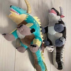 新品　モンハン　ジンオウガと亜種セットの画像