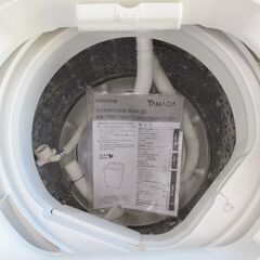 ■ヤマダ　4.5㎏　洗濯機　説明書付き　YWM-T45A1　№119の画像