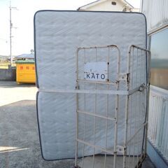 △ニトリ　Dマット　Nスリープ　ハード　H1-02CR　ベッド　マットレス/管理番号3871の画像