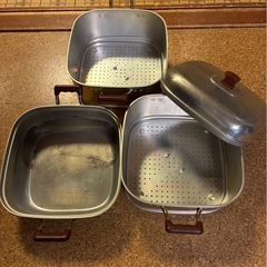 3段蒸し器の画像
