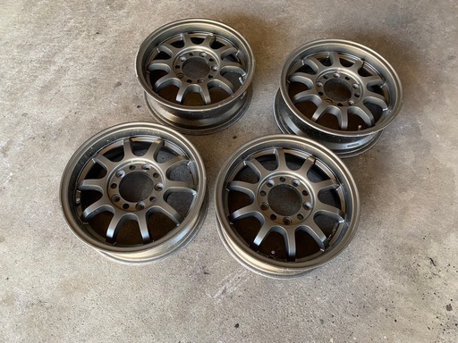 ジムニーに16インチアルミホイール4本