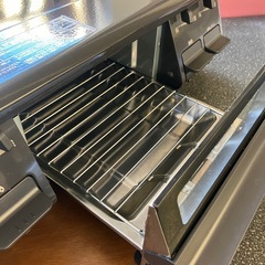 M2511-483 Paloma ガステーブル IC-S87-R LPガス ブラック 2021年製 通電確認済み キズ汚れ有り の画像