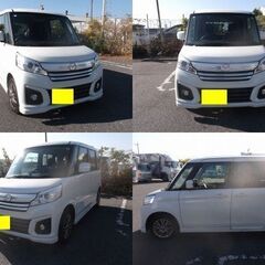 平成２９年式フレアワゴン　カスタムXG　左パワスラ　車検付き　Sエネチャージ　機関良好　スマートキー　アルミ　ドラレコ　AACの画像