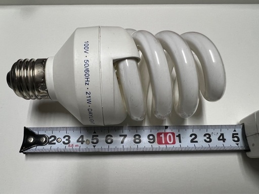 電球型蛍光灯ランプ