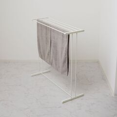 【アウトレット特価】フェイスタオルハンガー ステンレス 幅45cm 平安伸銅工業の画像