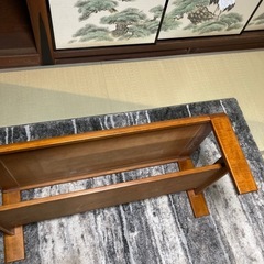 【karimoku】ローテーブル／センターテーブル　木製しっかりタイプ　幅120cm の画像