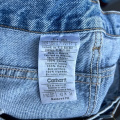 Carharttワークデニムの画像