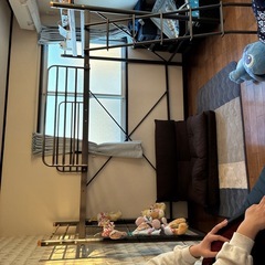 ロフトベッド・ソファーベッド・勉強机　　3点セットの画像