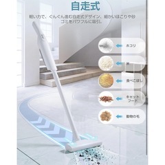 掃除機 コードレス ハンディ超軽量 15kpa超強力吸引 スティックク リーナーの画像