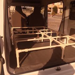 スズキエブリイ　車中泊用ベッド　大幅値下げ12000円→の画像