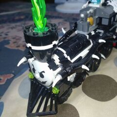 レゴブロック　ゴーストファイター　オバケ列車　組み立て済み完成品の画像