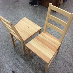 【パイン材を使ったダイニングセット】 ダイニングセット　創造空間　食卓テーブルセット　イス4脚　パイン材：ナチュラルの画像