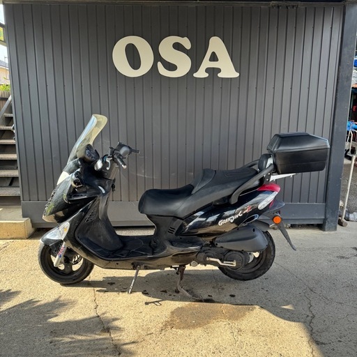 岐阜発/キムコ/グランドディンク125/走行距離26011K/実動/セル一発スタート/カウル等汚れあり/現状品