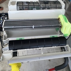 完全分解清掃/無臭/エアコン Panasonic 2.2kw/ガスありの画像