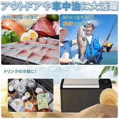 【ジャングルジャングル岸和田和泉インター店】☆未使用品☆  SUNPIE ポータブル冷蔵庫 20L 家電 車中泊 キャンプ アウトドア 家電 和泉市 堺市 岸和田市 泉大津市 高石市 泉北郡忠岡町の画像