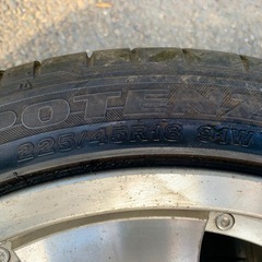 BLEST（ブレスト）アルミホイールタイヤ4本の画像