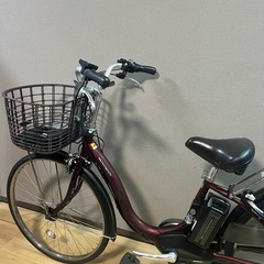🌸ヤマハ電動自転車、バッテリー12.8Ahの画像