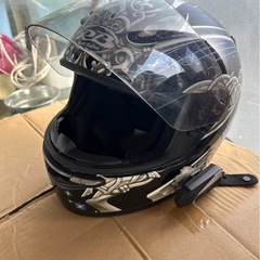 ヘルメット(インカム.マイク付き)の画像