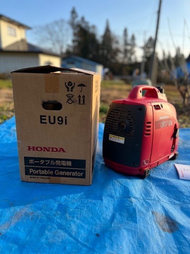 一関市 地震対策【超美品】ホンダ 発電機 箱・説明書付き 