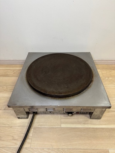 【動作確認済】エイシン 電気式クレープ焼き器 EC-1000（単相100V仕様）