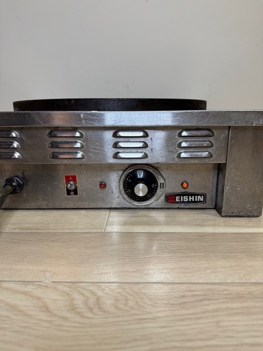 【動作確認済】エイシン 電気式クレープ焼き器 EC-1000（単相100V仕様）