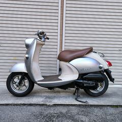 ビーノ 4ストモデル シルバー 銀色 原付 バイク 関西外大近くの画像