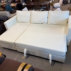 カウチソファベッド　収納付きの画像