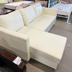 カウチソファベッド　収納付きの画像